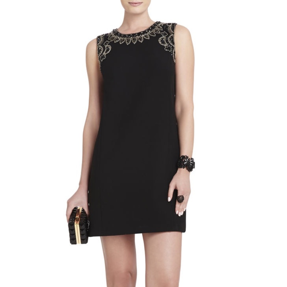 BCBG Lilah Sleeveless Shift Dress
